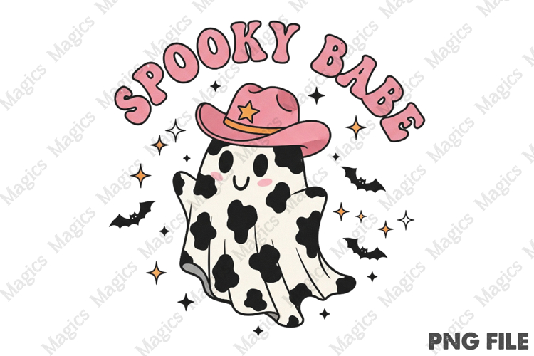Spooky Babe Png Western Halloween