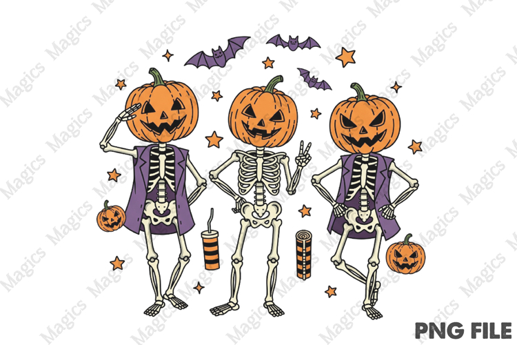 Dancing Skeleton Clipart Image 6