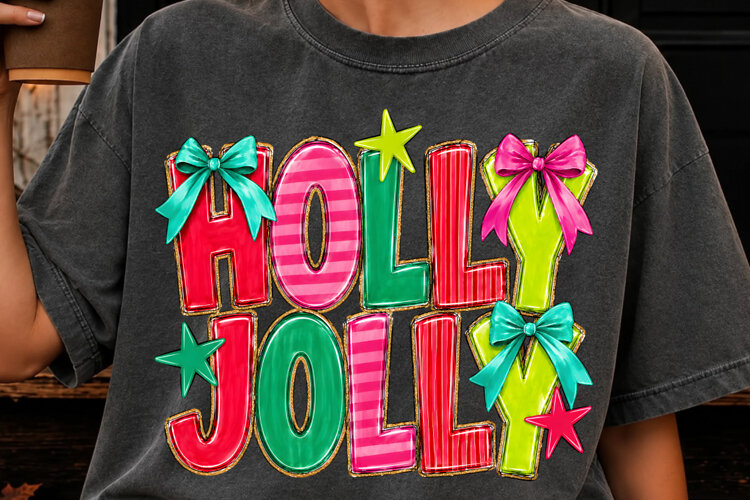Funny Christmas PNG, Coquette Merry Christmas PNG, Christmas example image 1