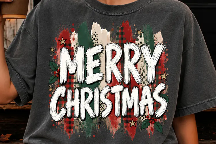 Funny Christmas PNG, Coquette Merry Christmas PNG