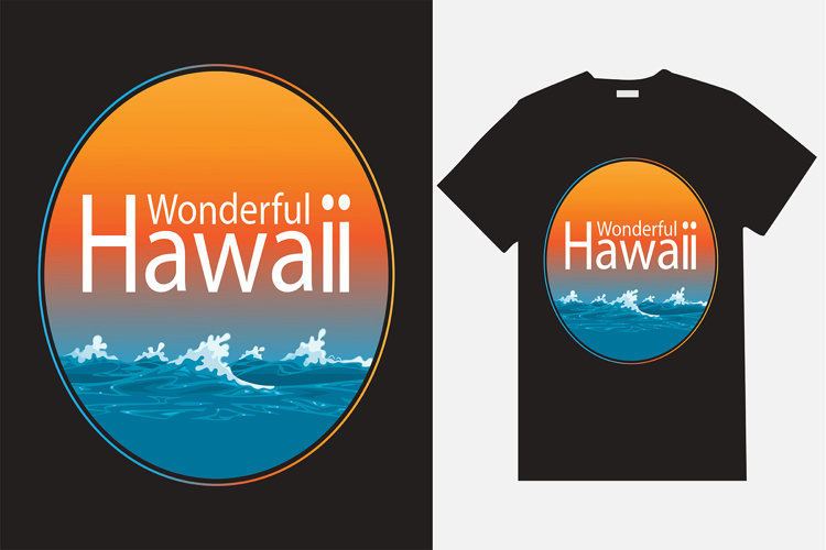 Wonderful Summer Hawaii Sublimation example image 1