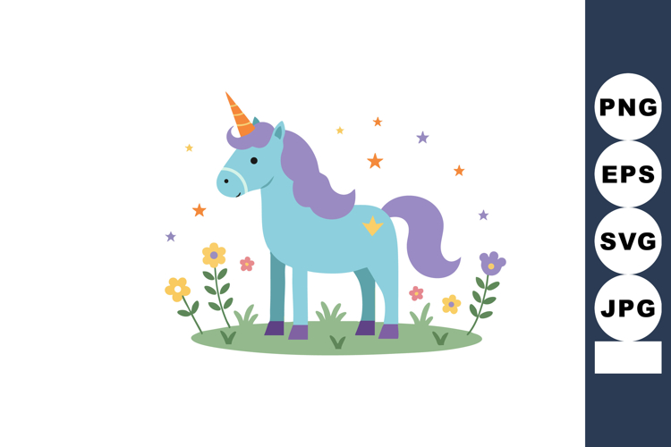 Unicorn Clipart Image 18