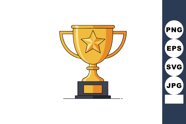 Trophy Illustration Image 8