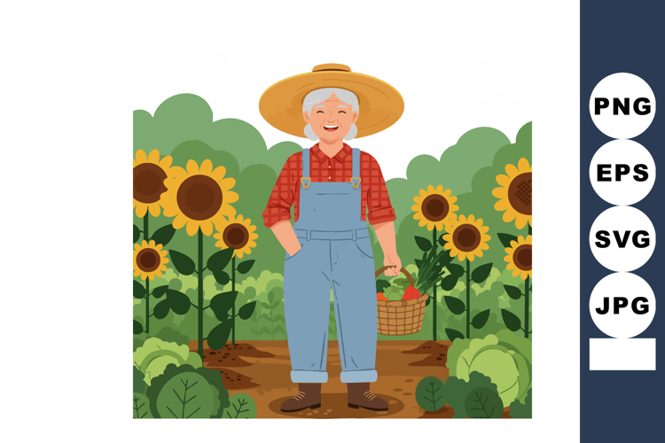 Farmer Clipart Image 3