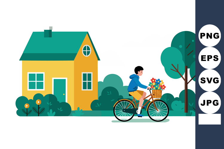 Bicycle Clipart Image 17