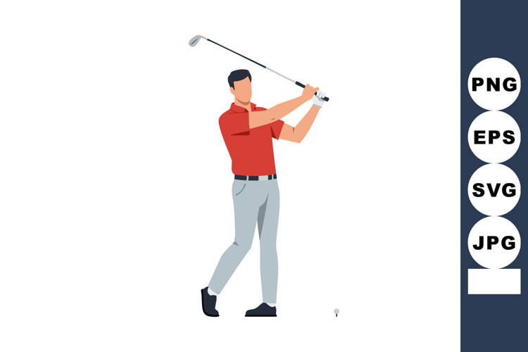 Golfer Clipart