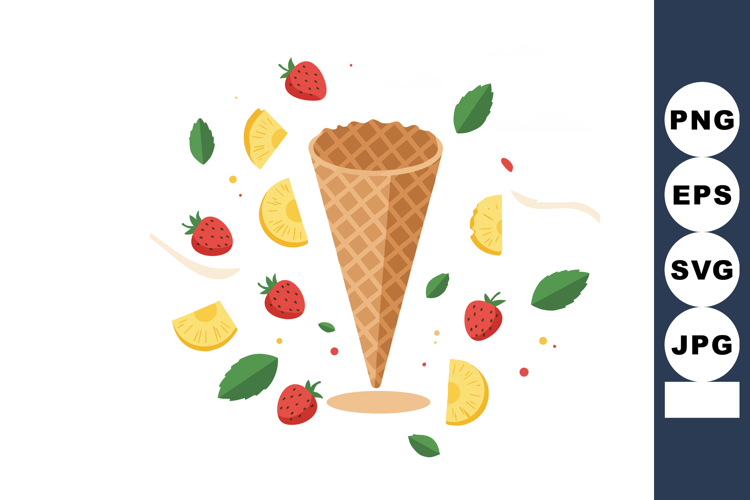 Pineapple Clipart Image 8