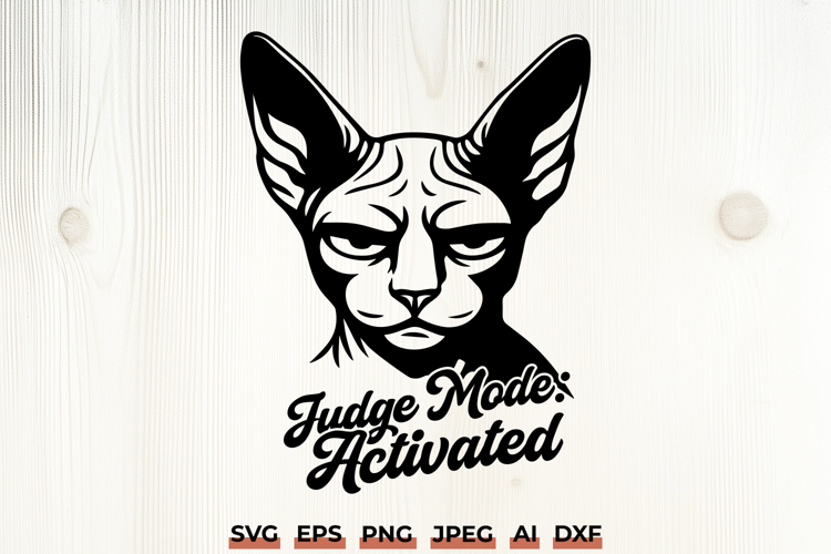 Funny Cat Svg Image 15