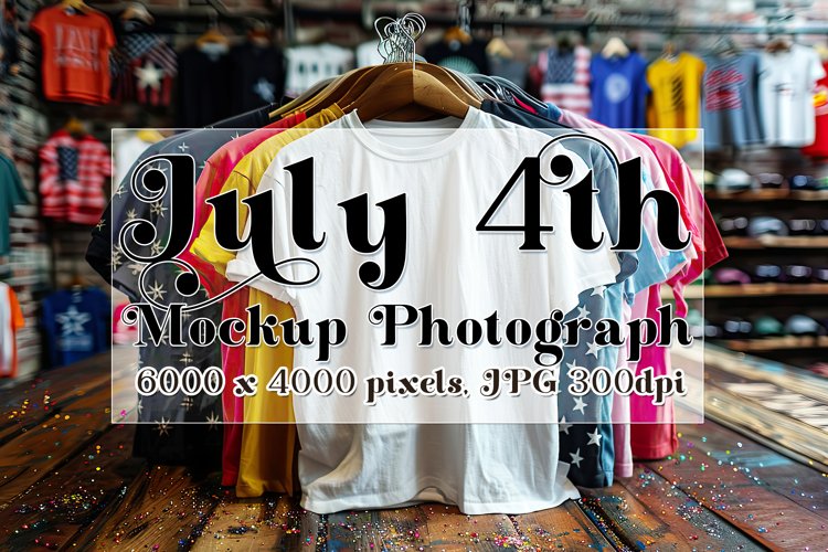 White Tshirt Mockup Image 17