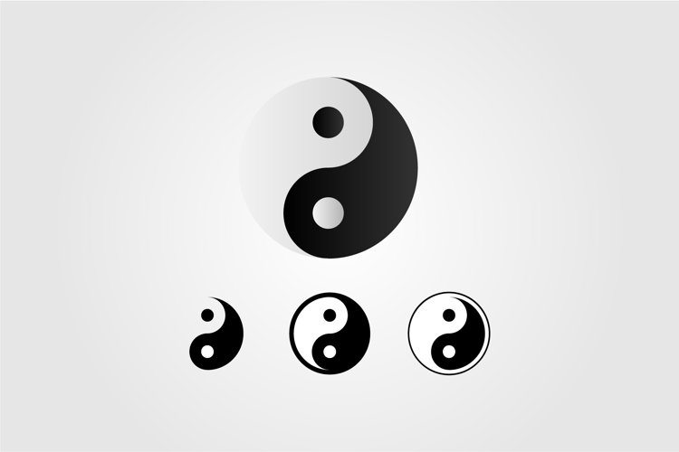 Yin Yang Clipart Image 16