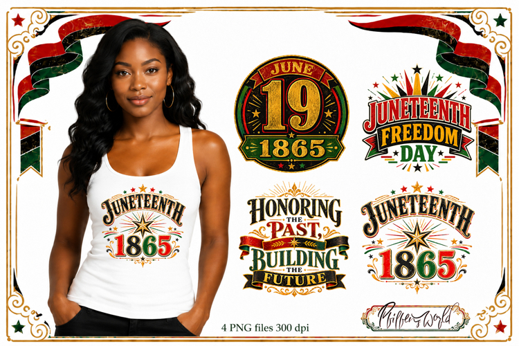 Juneteenth Clipart