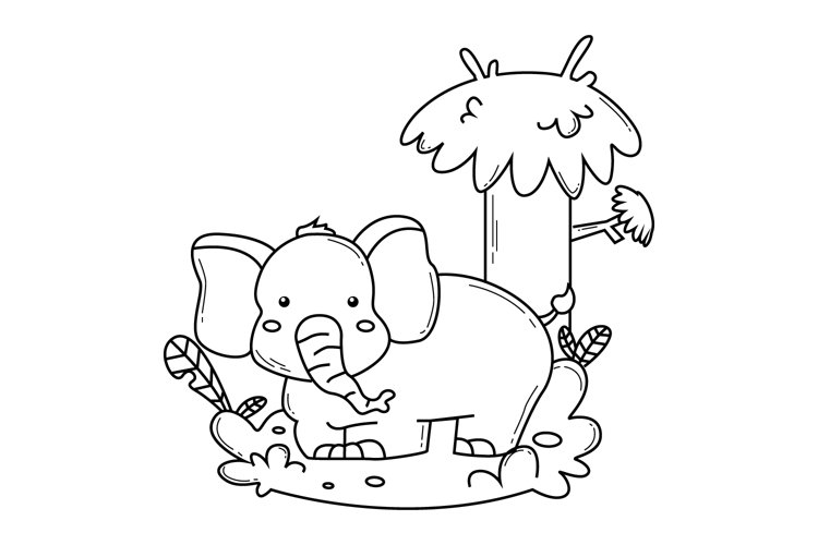 Jungle Animal Clipart Image 5