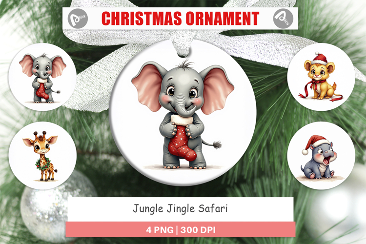 Jungle Jingle Safari Ornament