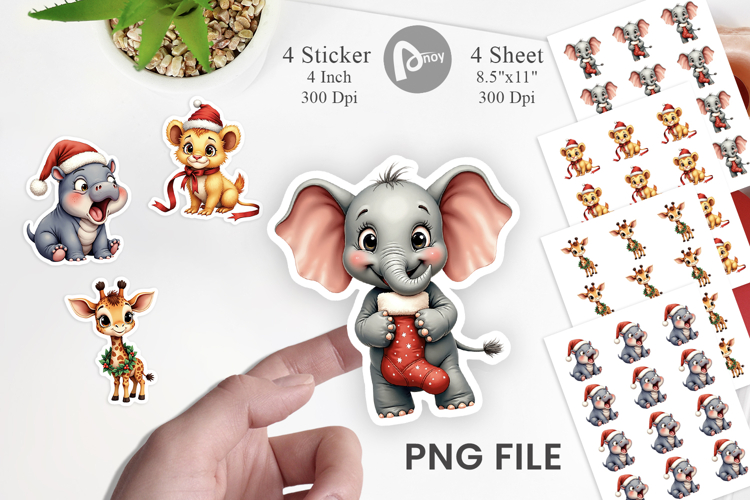 Jungle Jingle Safari Sticker