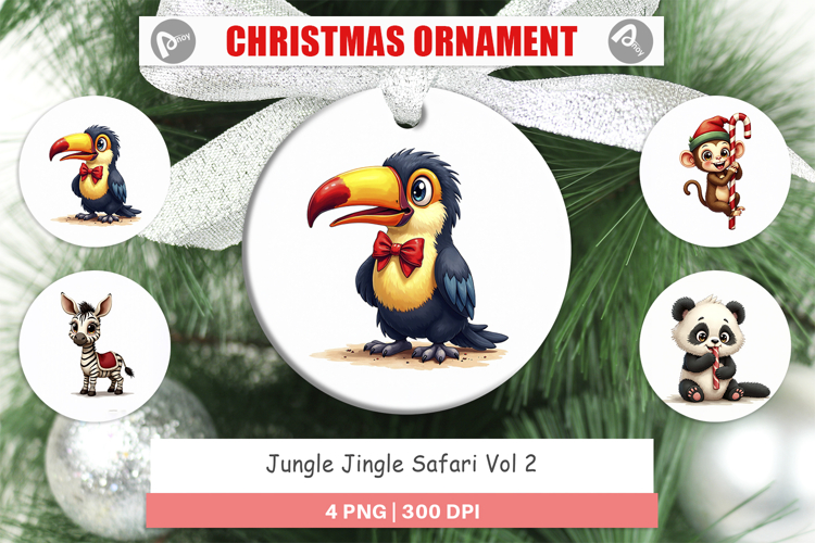 Jungle Jingle Safari Ornament