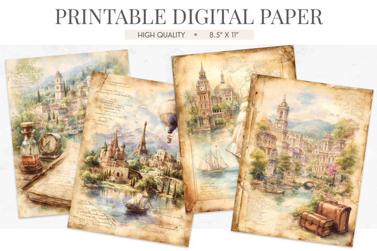 Old Paper Texture Image 24