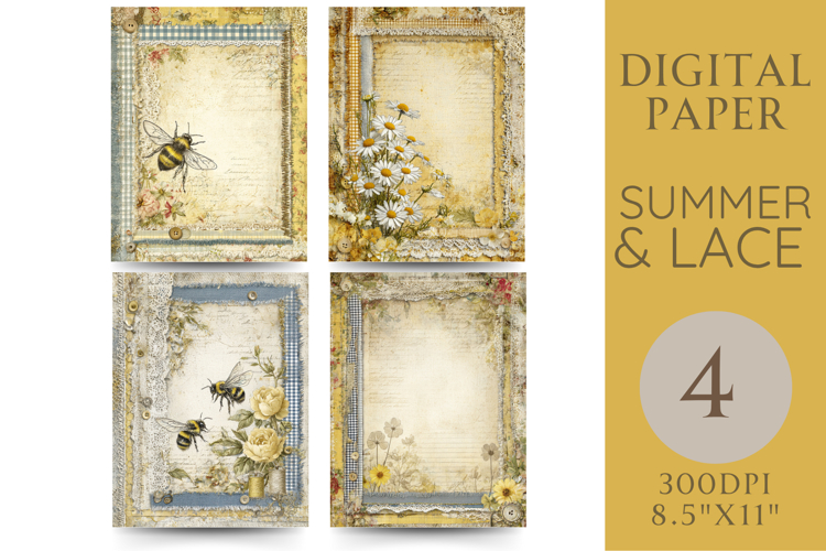 Printable Bees Clipart