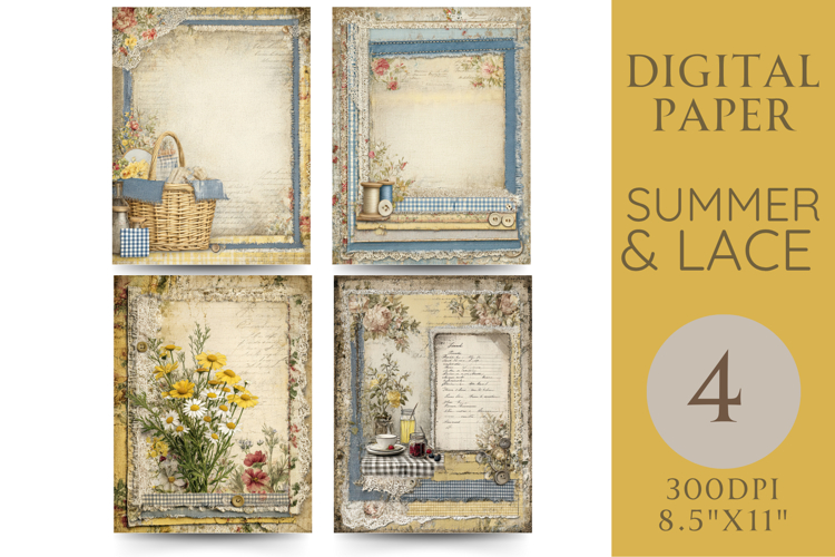 Flowers Border Clipart Image 24