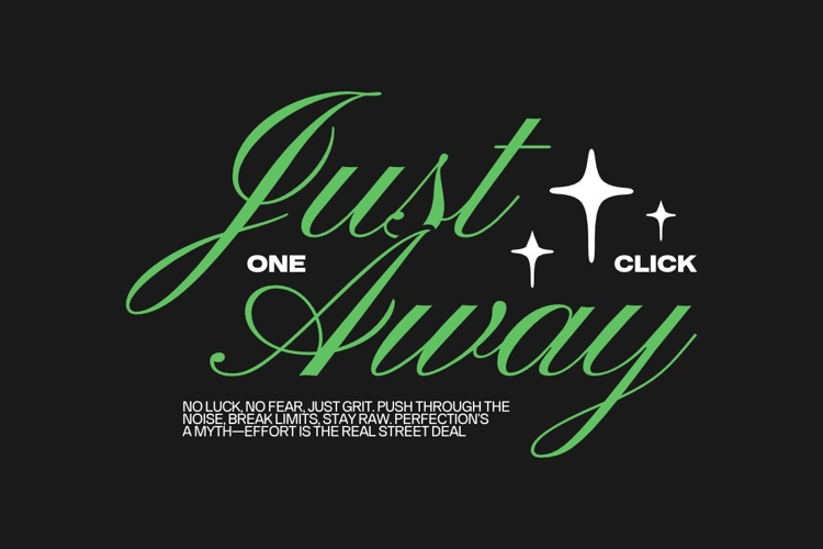 One Click Business Preneur Streetwear T-shirt Design