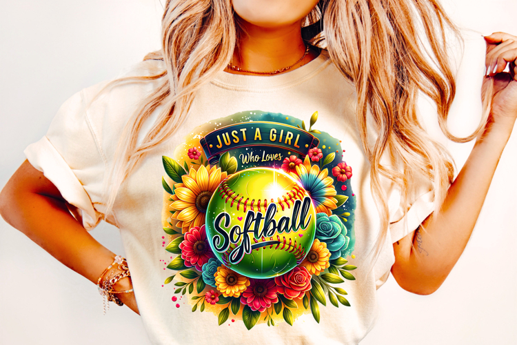 Softball Clipart Image 14