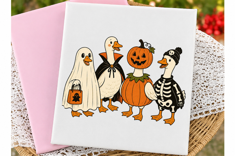 Just a Spooky Goose PNG