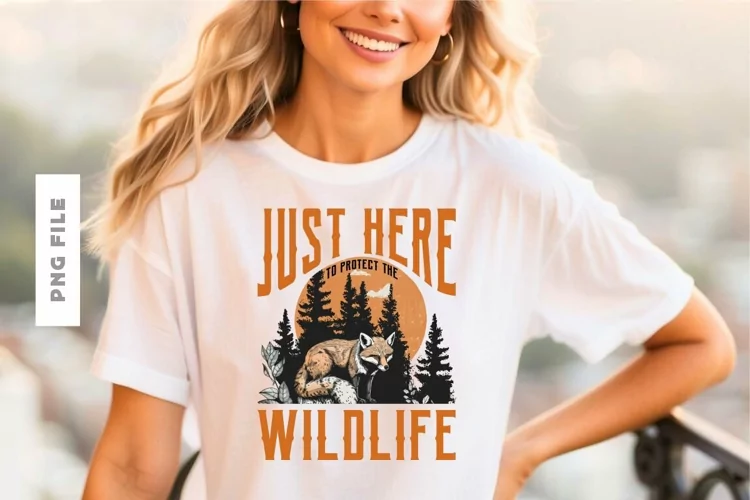 Just Here T shirt Design