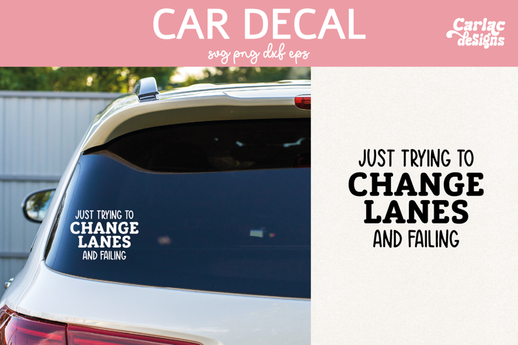 Funny Car Decal SVGs Image 5