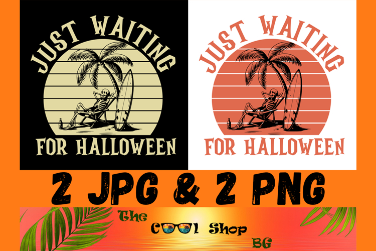 Just Waiting For Halloween Png,Funny Halloween,Spooky Summer