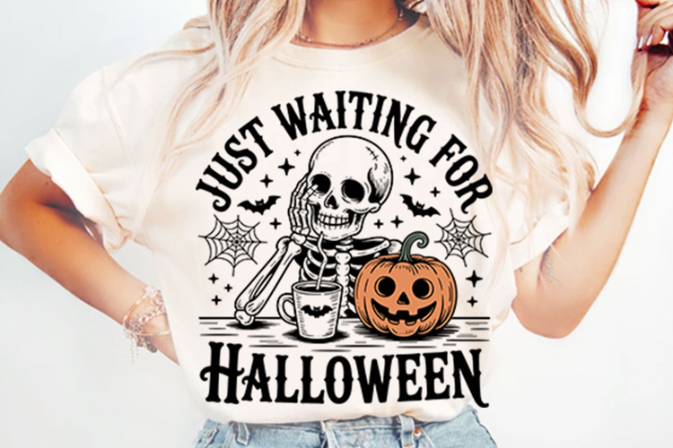 Just Waiting for Halloween PNG Designs