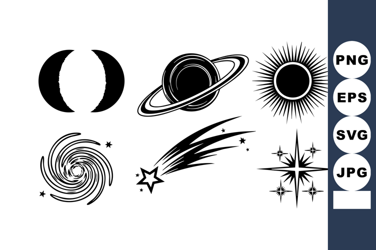 Moon Vector Image 3
