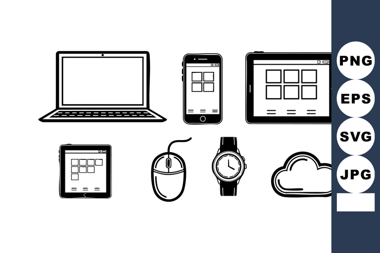 Laptop Clipart Image 12