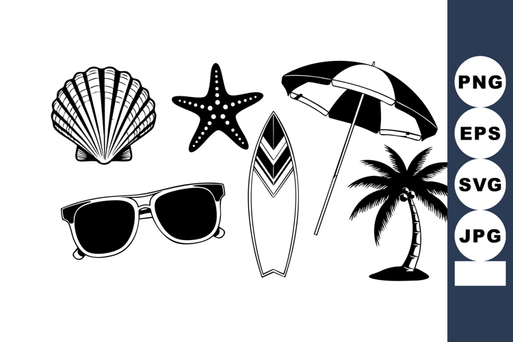 Surfboard Clipart Image 2