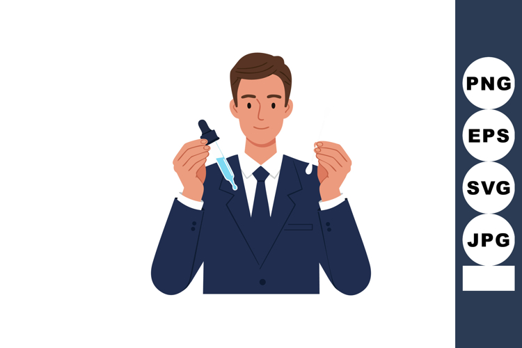 Businessman Clipart Image 4