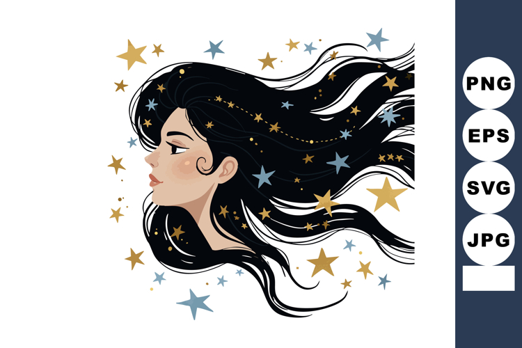 Blue Star Clipart Image 5