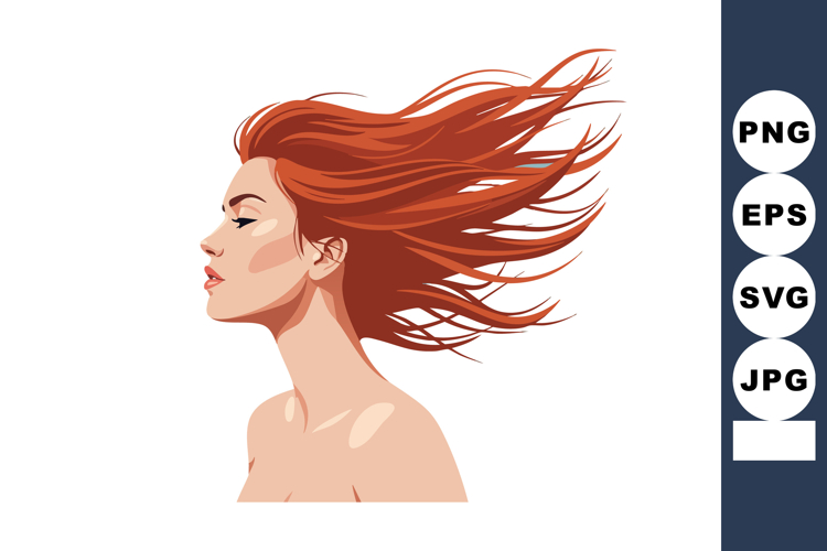 Hair Clipart Image 17