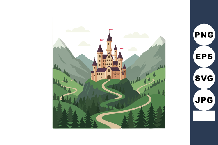 Castle Clipart Image 5