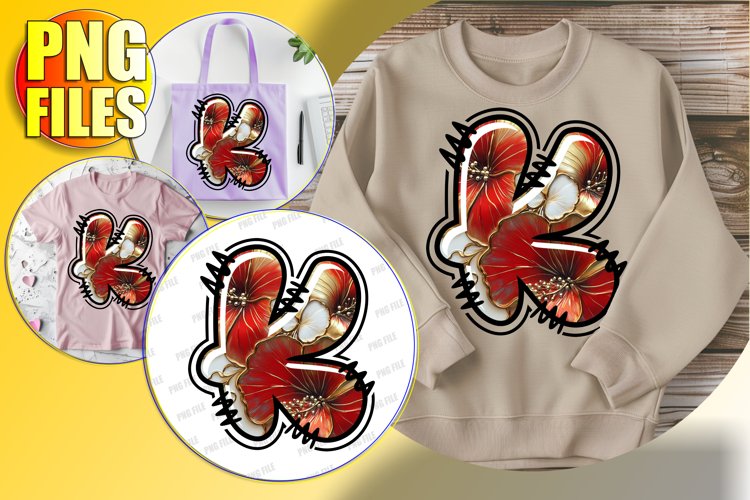 K Doodle Letter Valentine Bright Joyful Charm!