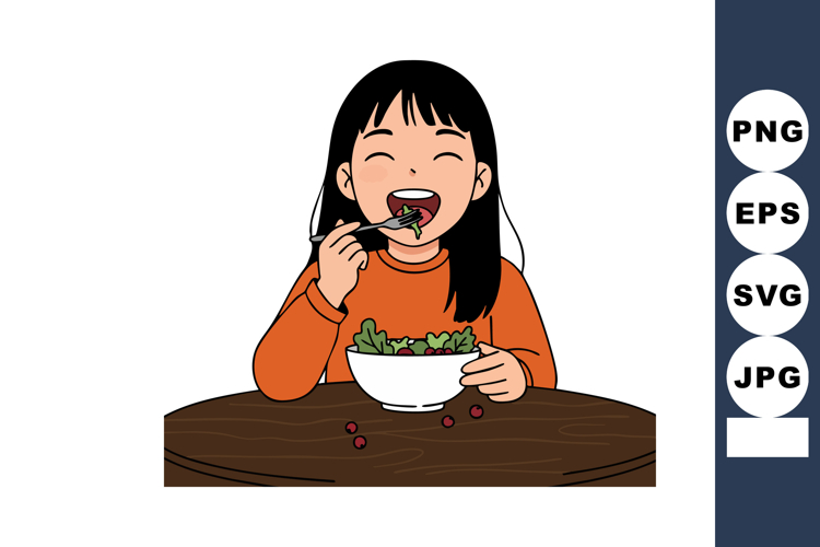 Salad Clipart Image 14