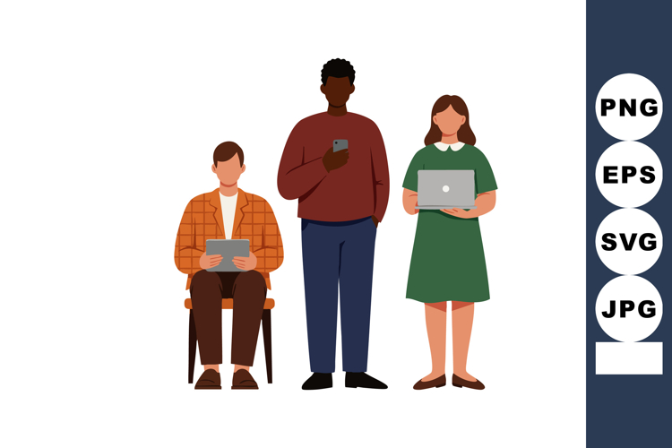 Smartphone Clipart Image 15