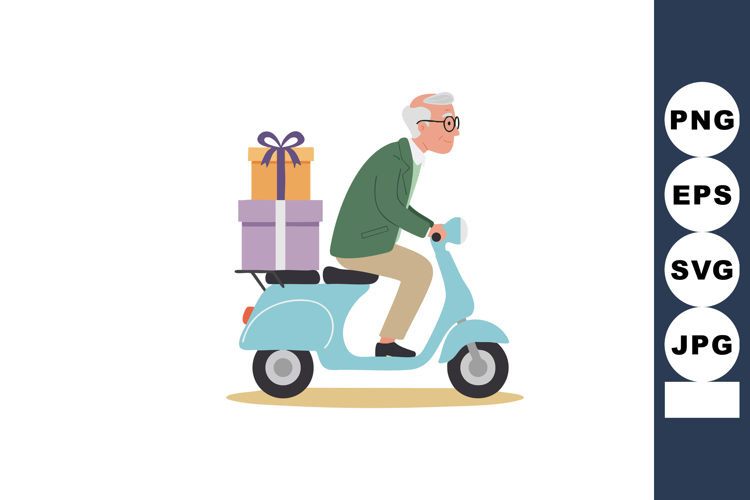 Scooter Clipart Image 22