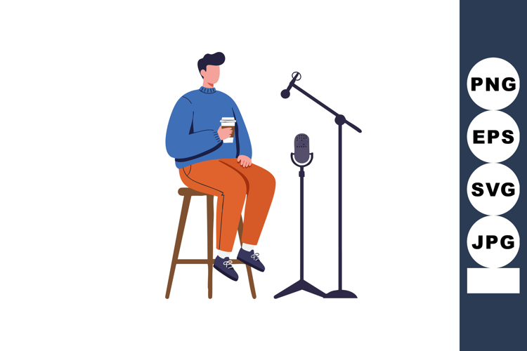 Microphone Clipart Image 18