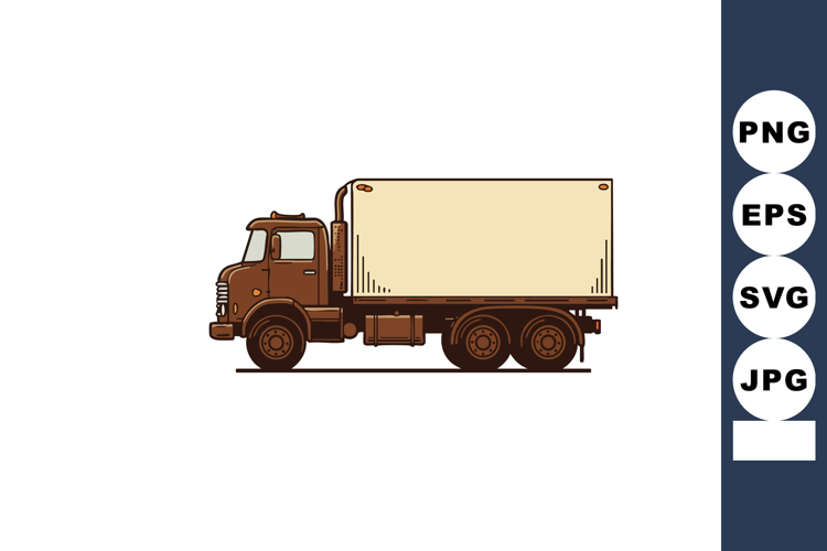 Truck Clipart Image 24