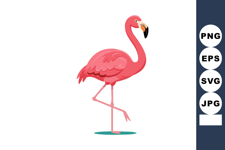 Flamingo Clipart Image 7