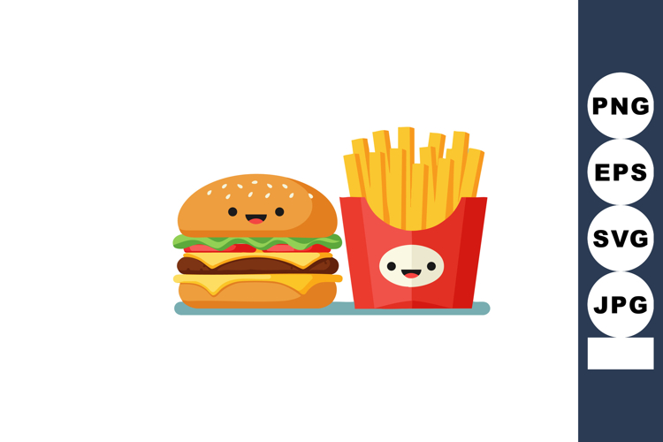 French Fries Clipart