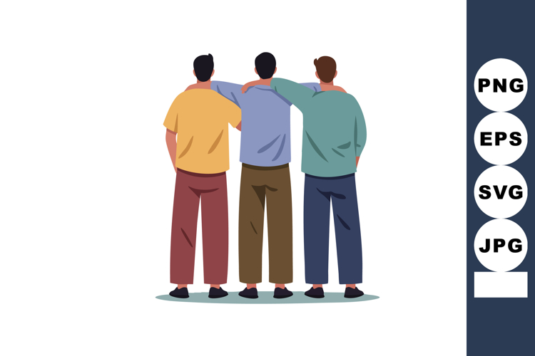Friends Clipart Image 6