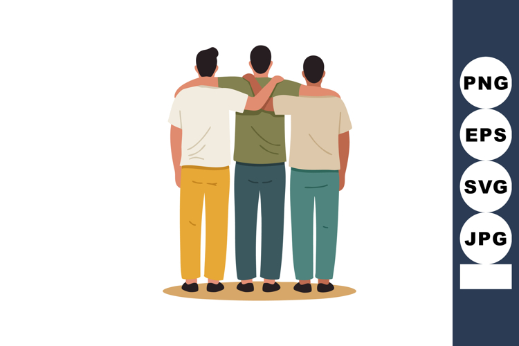 Friends Clipart Image 5
