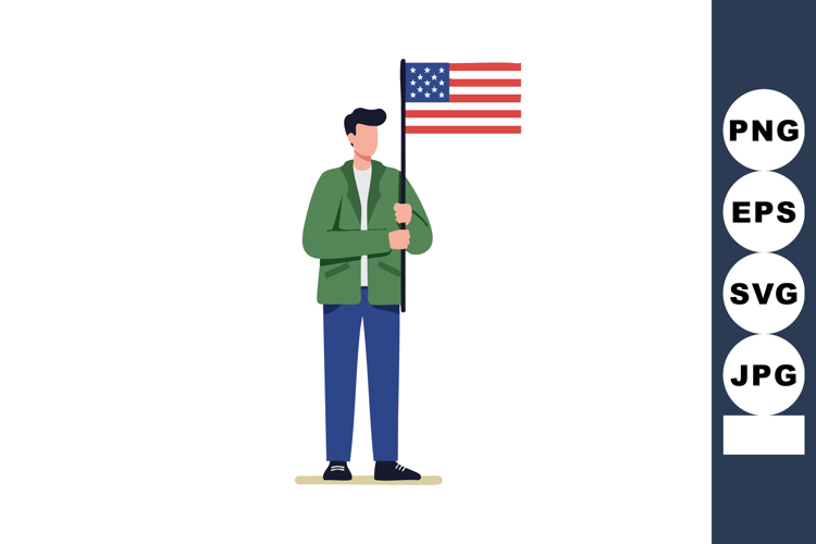 Flag Clipart Image 17