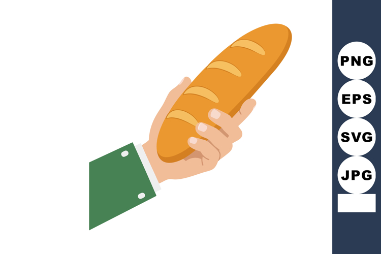 Baguette Clipart Image 2