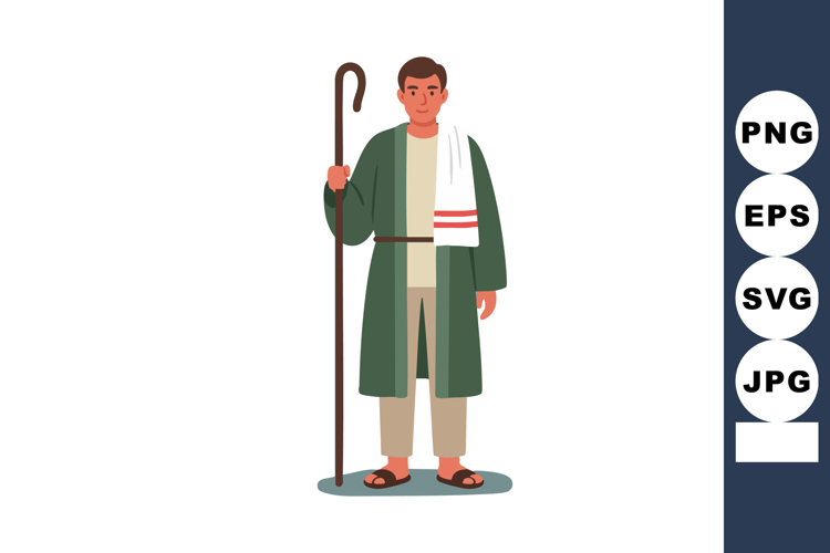Shepherd Clipart Image 4