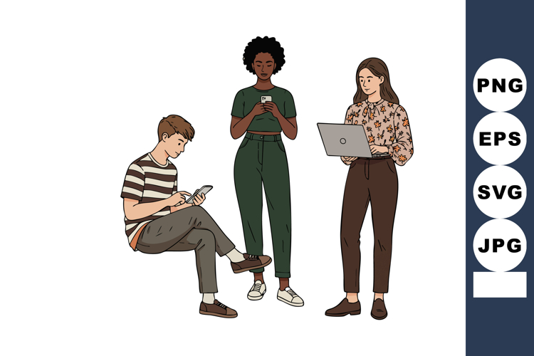 People Clipart Image 7
